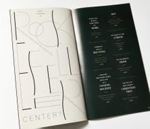 Rockefeller Center, Magazine, Contents Spread