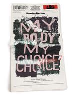 my body my choice ripped banner illustration for new york times