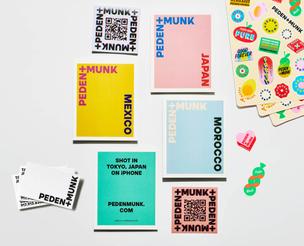 peden and munk promos and stickers