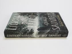 lincoln in the bardo by george saunders book spine 