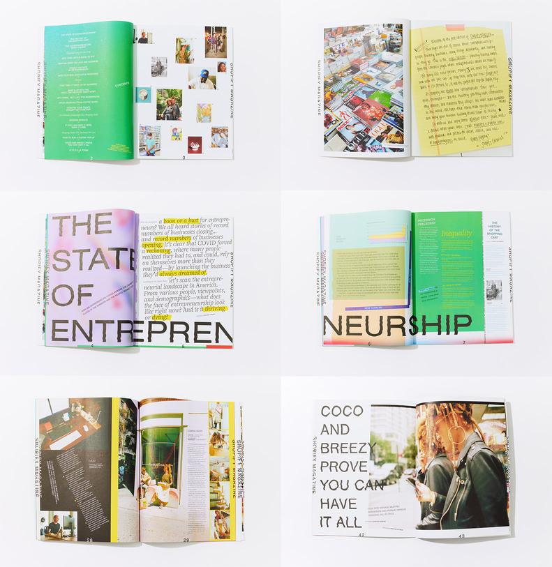 shopify magazine contents coco and breezy