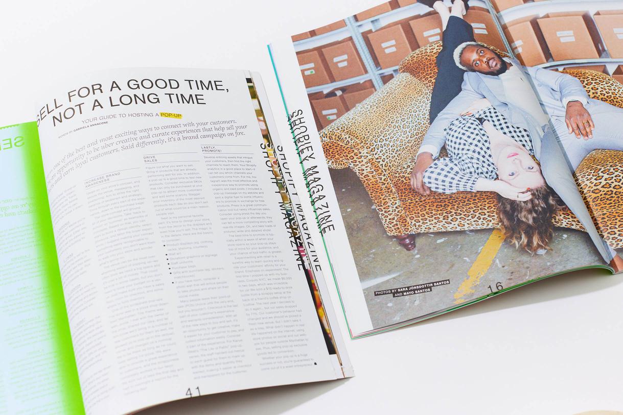 shopify magazine revol undies and folios