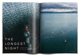 gq magazine spread design alaska shipwreck