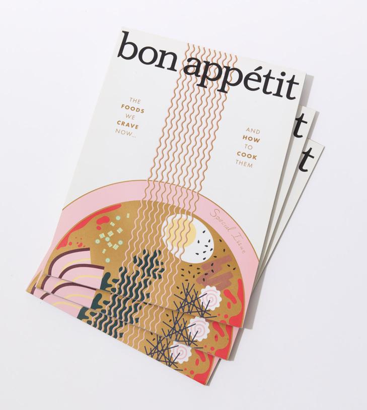 bon appetit special issue cover stack